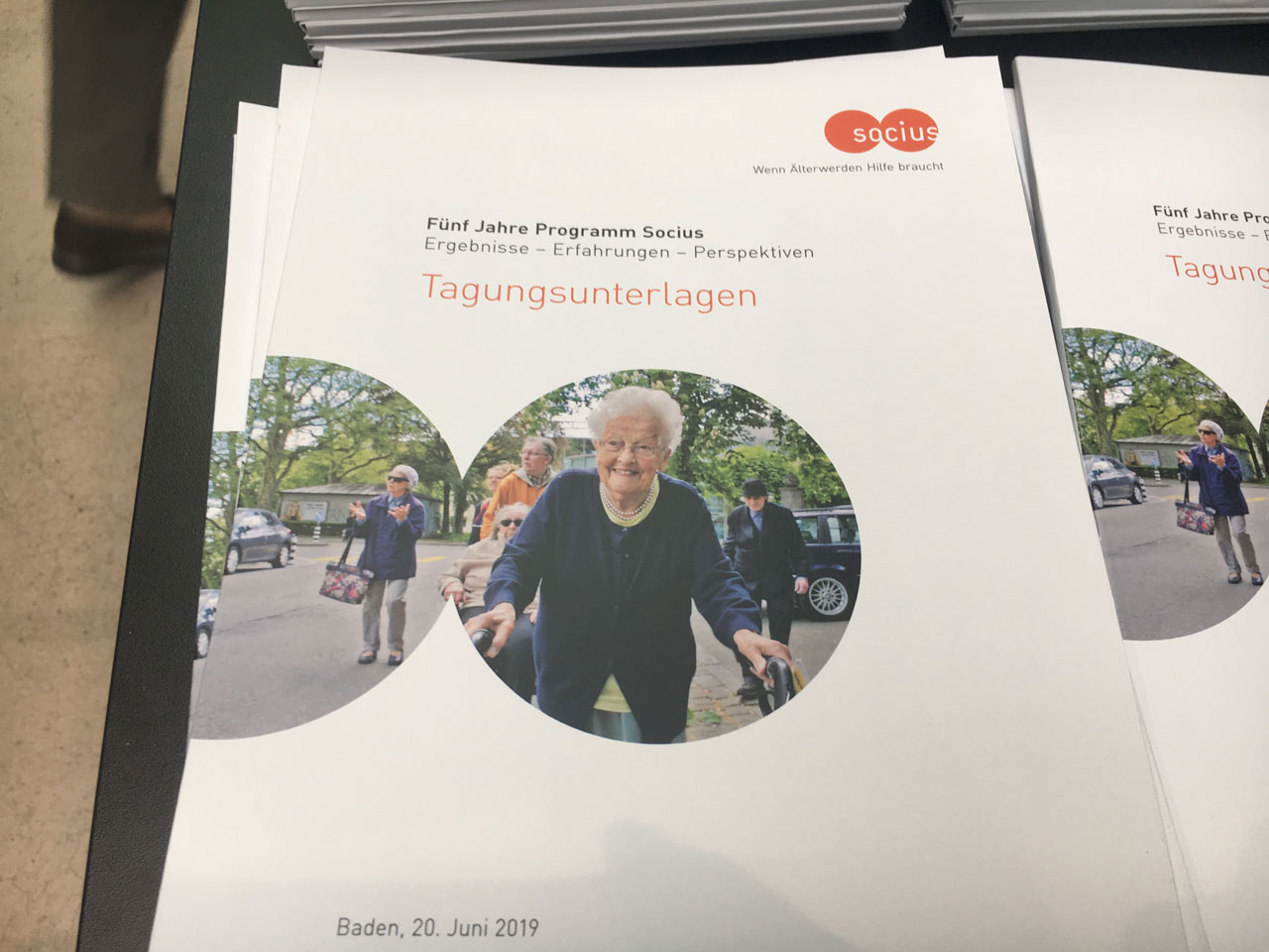 Die Broschüre zum Anlass